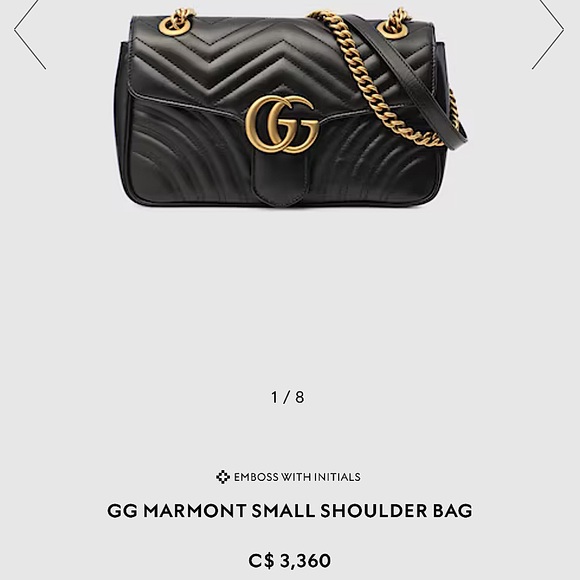 100% authentic Gucci Marmont bag - Picture 9 of 9